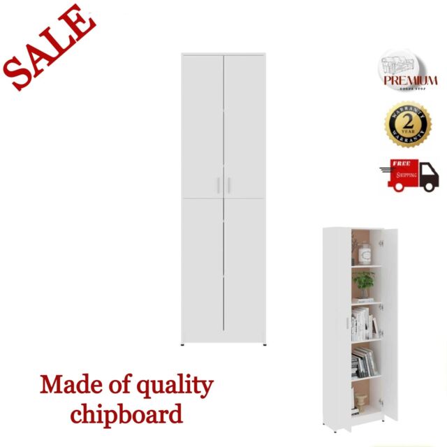 Tall Kitchen Larder Cupboard Storage, Tall Kitchen Larder Cupboard Storage Pantry Freestanding Utility Cabinet Slim