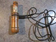 Vintage wooden Faulk's Lake Charles, LA H-100 5 1/8" World Champ GOOSE call EUC