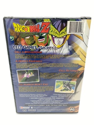 Dragon Ball Z - Cell Games: Sacrifice (DVD, 2004, Uncut) for sale