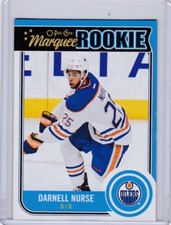 MINT ROOKIE! 2014-15 O-PEE-CHEE UPDATE MARQUEE ROOKIE U-31 DARNELL NURSE OILERS