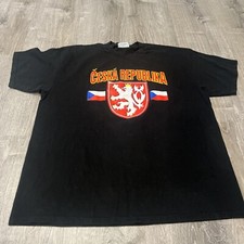 CZECH REPUBLIC - RARE! Black Ceska Republika Made In USA