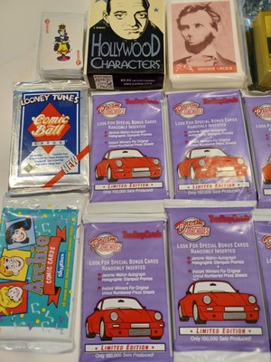 ASSORTMENT MIXED BUNDLE NON SPORTS PACKS AND MINI SETS.  17 Packs  4 Mini Sets 