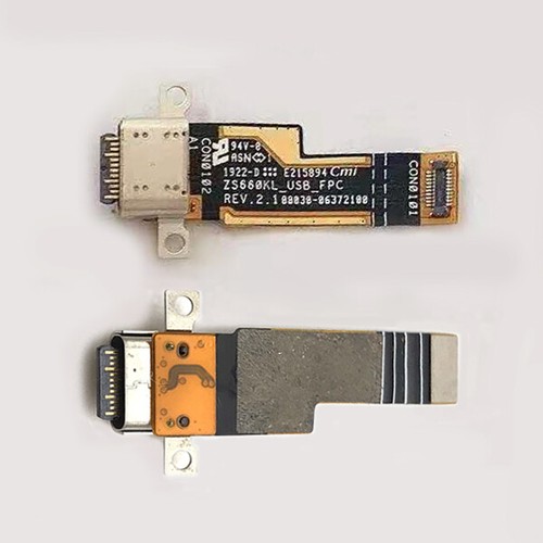 USB Charger Port Flex Cable For Asus ROG Phone II 2 ZS660KL 6.59" I001D/ DA/ DE - Picture 3 of 3