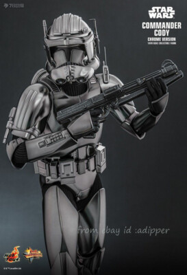 Hot Toys MMS734 Star 1/6Wars Commander Cody (Chrome Ver