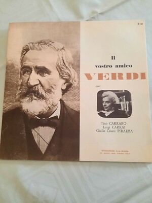 10'' 33 GIRI IL VOSTRO AMICO VERDI ORIGINALE