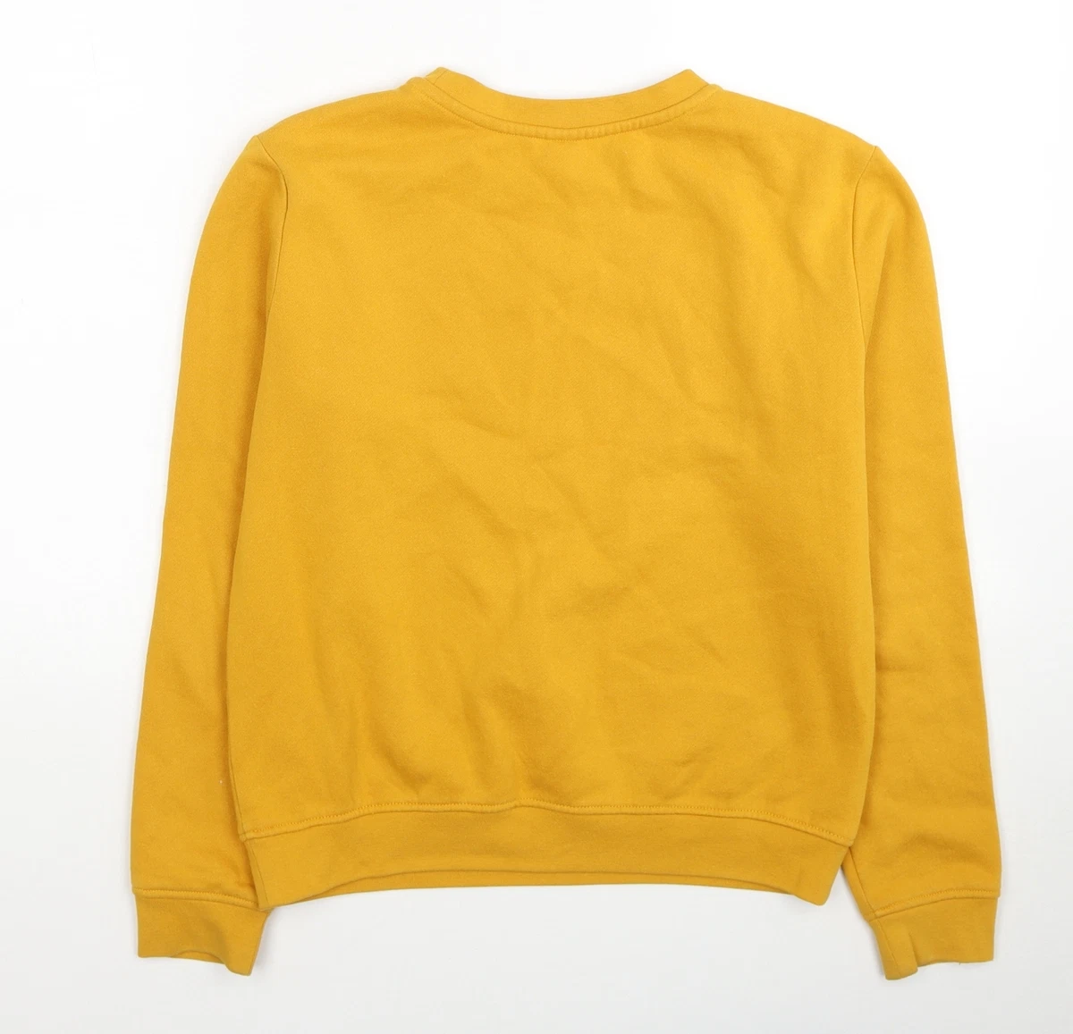 H&m yellow cheap sweatshirt