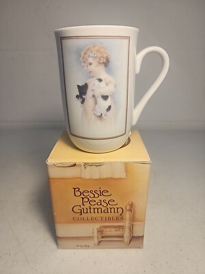Vintage Bessie Pease Gutmann ''Friendly Enemies'' 10oz  Collector's Coffee Mug