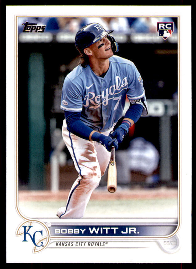 2022 Topps Update #US100 Bobby Witt Jr. RC