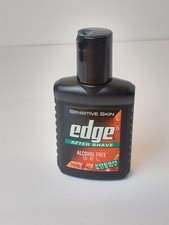Edge Aftershave Sensitive Skin Alcohol Free Gel Fresh Scent 3 FL Oz 1995 PROP