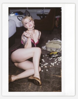 Art model Cheyanne Instax Wide Instant Film Print