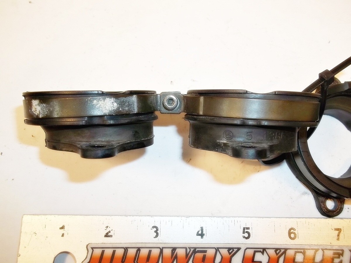 KAWASAKI 06 ZX6R NINJA THROTTLE BODY BOOTS 16065-1386 ZX-6R KAWASAKI 06 ZX6R NINJA THROTTLE BODY BOOTS 16065-1386 ZX-6R