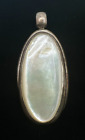 Of Pearl 925 Pendants/Brooches Barse Vintage Sterling Silver Mother