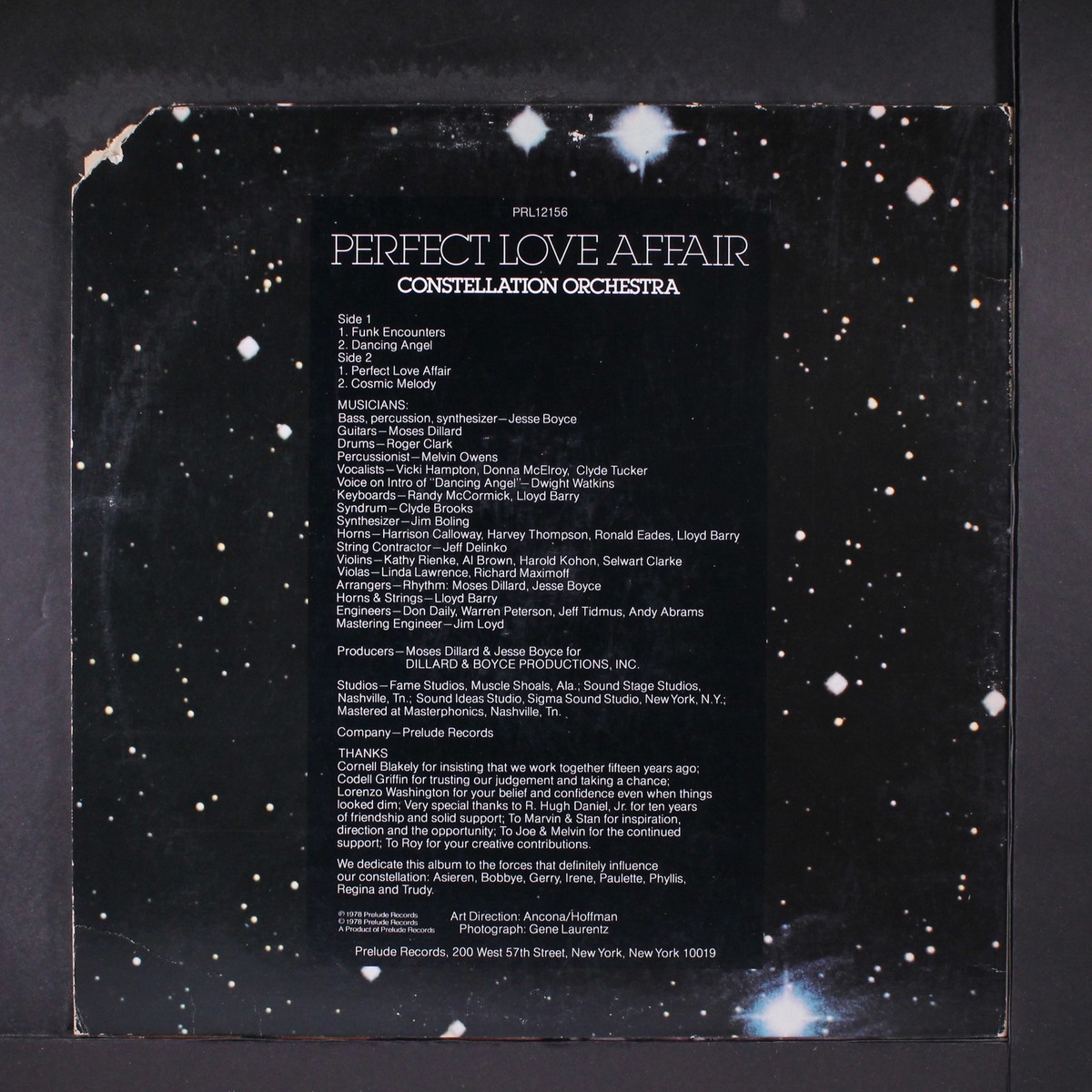 CONSTELLATION ORCHESTRA: perfect love affair PRELUDE 12