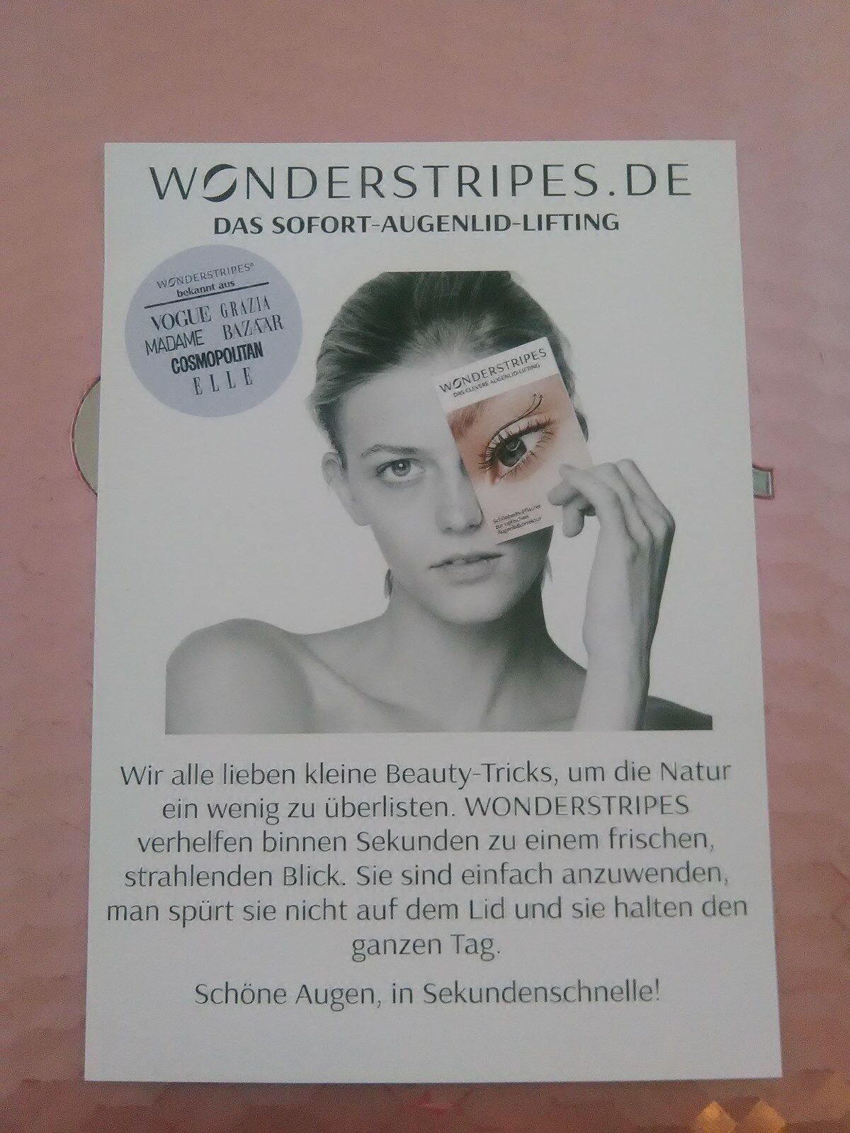 Wonderstripes Augenlid-Lifting ohne OP mittel (L) 60 Stück