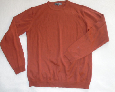 FINSHLEY & HARDING Woll- Pullover, Feinstrickpullover Merino Größe M, 50