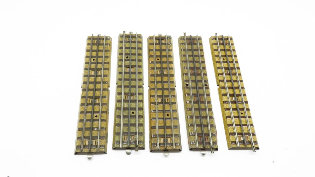 Marklin - Lot De 2 Boîtes De 10 Rails Droits Voie M Réf. 3600 D 1/1 - Échelle H0 1/87