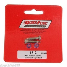 Quick Fuel 15-2  Idle Mixture Screws Stainles...