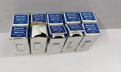 Supco BPV31 Kugel Piercing Ventil für 0.6cm,0.8cm,1cm Rohrleitung - Menge 10PCs