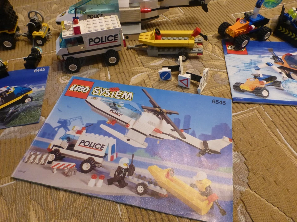 Vintage 1996/98/2000 LEGO system SET 6445_6545_6573-4012 100% COMPLEt + NOTICES - Photo 4/4