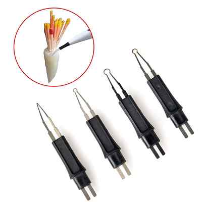 4 Pcs Dental Endodontic Heating Cutter Tips Gutta Point Teeth Gum