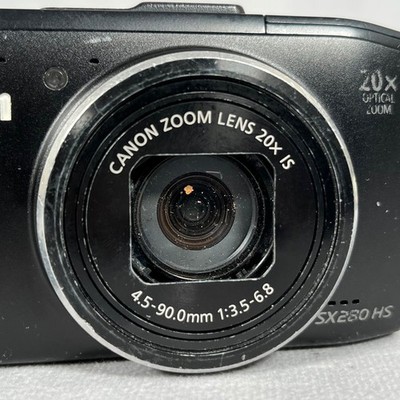 Canon PowerShot SX280 HS 12.1MP Digital Camera - Black for sale
