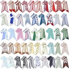 48 Pcs Bulk Purse Scarf Headband for Women Hair Purse Scarf Handbag Ribbon fo...