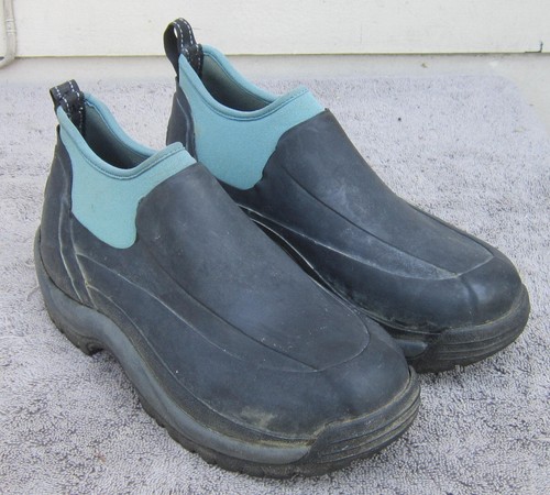 BOGS "ROGUE RIVER" Mud SHOES/ANKLE BOOTS Garden WOMEN'S size 7 RUBBER/WATERPROOF - Picture 2 of 7