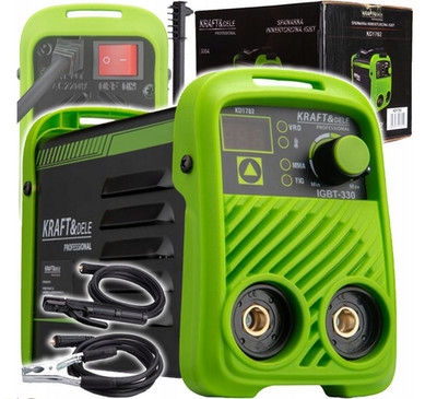 AT41 Schweißgerät Inverter 330A IGBT MMA TIG Lift LCD Maske Elektroden 230V