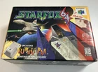 Star Fox 64 for Nintendo 64 Game Big Box Rumble Pak Bundle CIB - NTSC (USA) 1997