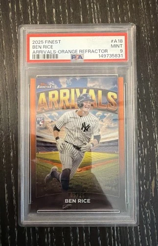 Ben Rice 2025 Topps Ben Rice #A-18 Refractor