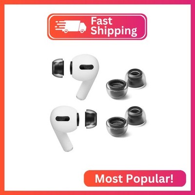 AZLA Crystal AirPods Pro Ear Tip Replacement, Premium LSR Silicone Tips