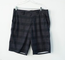 Rip Curl Mirage CWA3XI Boardwalk Hybrid Surf Board Shorts Men 33 Gray Check