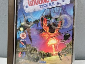 Sega Mega CD Ground Zero Texas Video Game with manual *MINT DISCS*