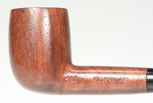 KILIMANJARO Meerschaum Lined, TANGANYIKA, Tan Billiard c1950’s-91, FINE SHAPE! - Picture 5 of 12