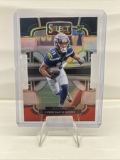 2023 Panini Select - Concourse Jaxon Smith-Njigba #87 Black & Red Prizm Die-Cut