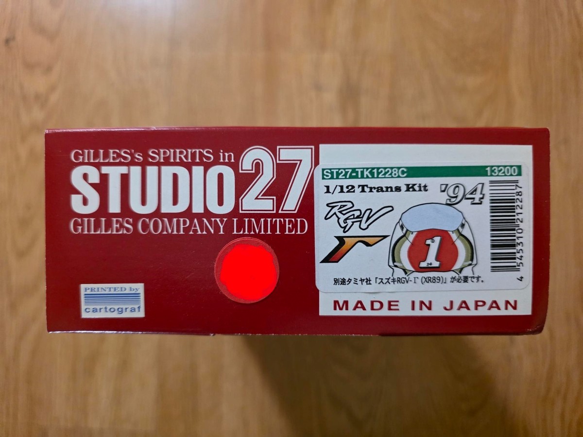 1/12th Studio 27 Suzuki RGVr Lucky Strike 1994 Transkit #TK1228C