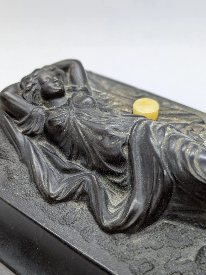 ANCIENNE RARE SONNETTE DE TABLE EROTIQUE MAISON CLOSE NAPOLEON 3 - FIN 19ème - Photo 4/4