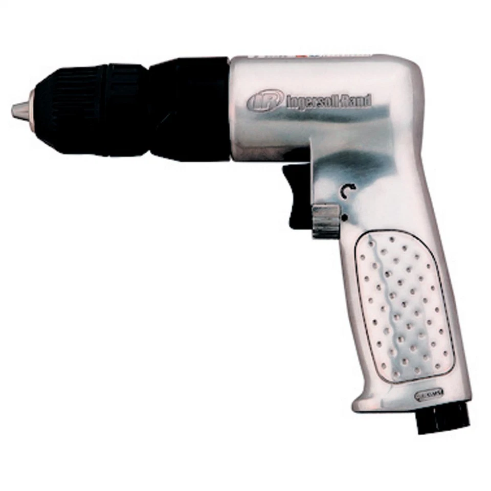 Ingersoll Rand 3/8 Inch Keyless Chuck Air Drill, 2000 RPM, 0.5 HP, 2.65in-lb Tor - Image 2 of 2
