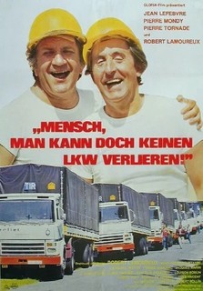 Mensch Man kann doch in keinen LKW verlieren Orginal A1 Kinoplakat A