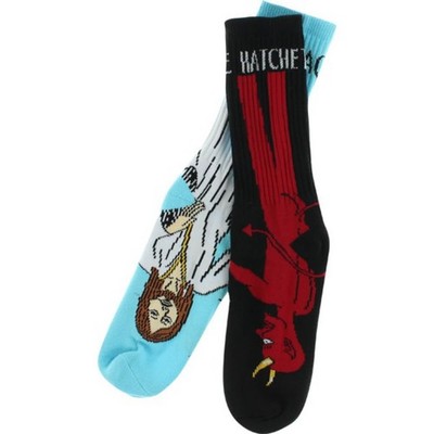 Toy Machine Skateboards Bury The Hatchet Crew Socks