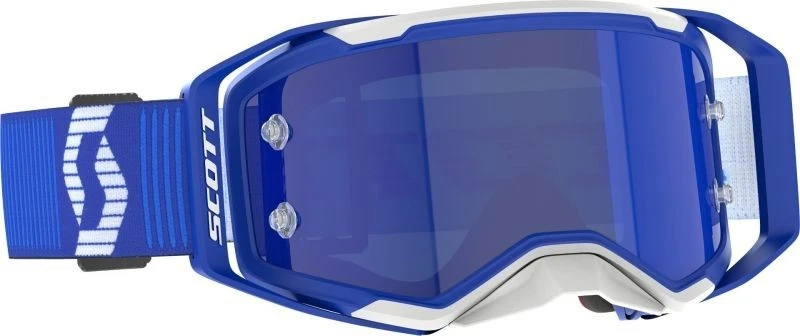 SCOTT Masque Cross PROSPECT 2.0 Blue Chrome MX Enduro DH - Photo 2/3
