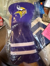 MINNESOTA VIKINGS--------DRIVER GOLF CLUB COVER---OLD TIME LOOK