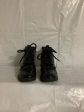 Nice Boots Girls Size 10 Boots Lace Up And Zipper On The Side For Easy On Off