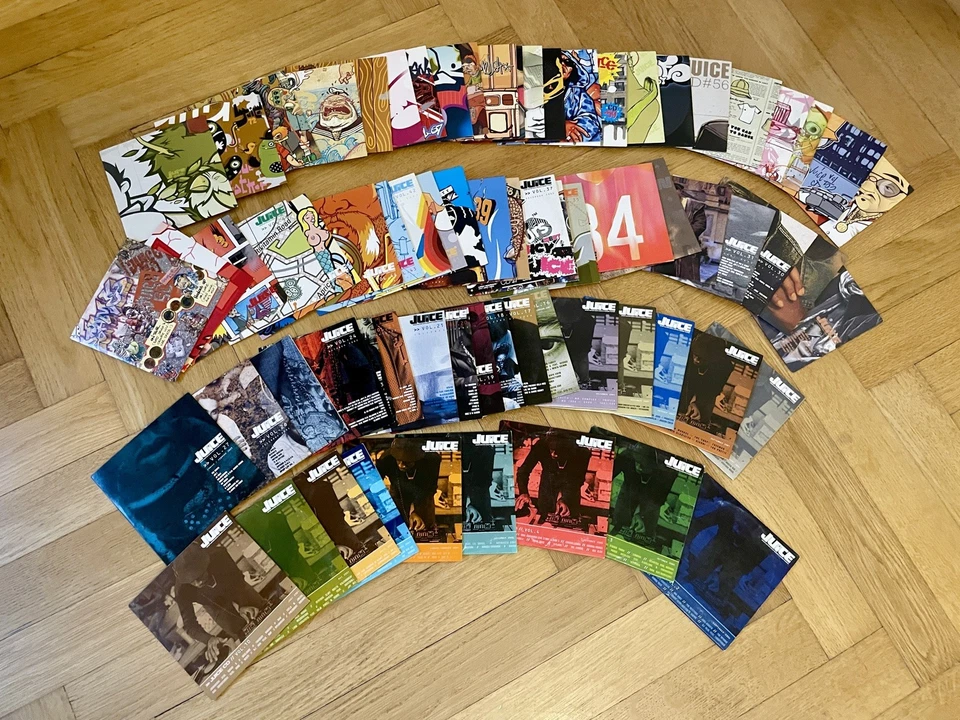 Sammlung, JUICE Sampler, ca. 70 Stück