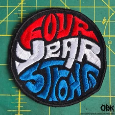 Four Year Strong ~ High Quality Embroidery, Durable Weatherproof Canvas