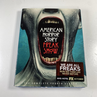 American Horror Story-Freak Show: Complete Fourth Season (Blu-ray) Slipcover!!!