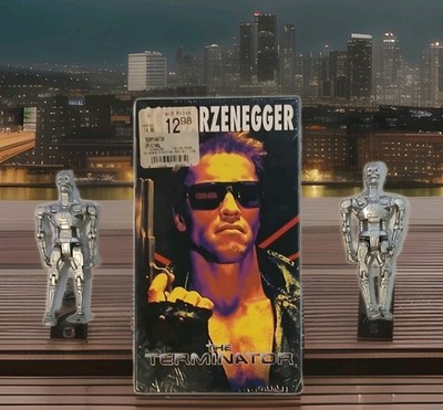 The Terminator (1984) VHS NEW sealed  never opened -&- Terminator T2 -Toys LOT
