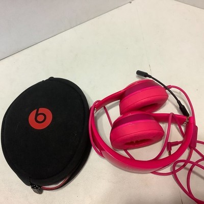 Beats Solo 2 Wired On-Ear Headphone #B0518 Hot Pink | eBay