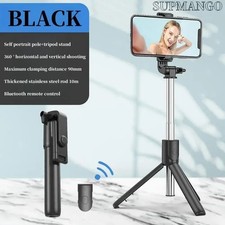 68" Professional Cell Phone Holder  Camera Tripod Stand Remote Selfie Stick US