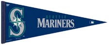 Seattle Mariners MLB 12 X 30 Wincraft Felt Pennant